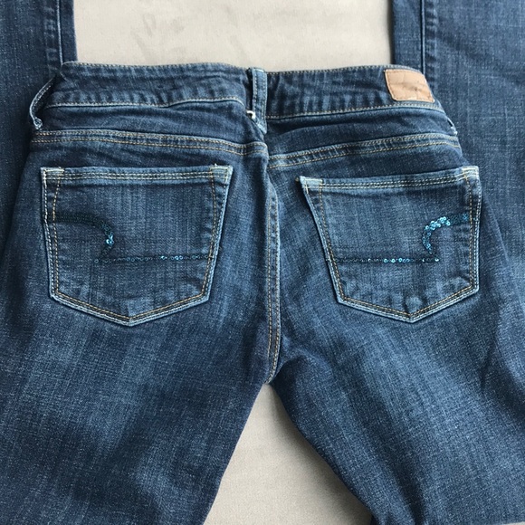 American Eagle Skinny Kick Stretch Jeans size 2 - Picture 4 of 8